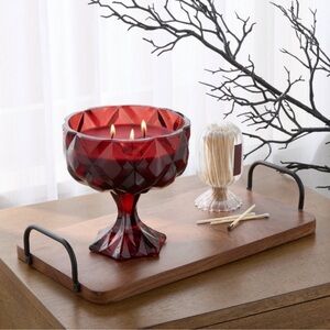 Threshold 3 Wick Faceted Coup Candle